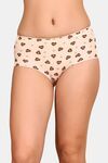 PrettyCat High Rise Hipster Panty  - Beige — thumbnail 1