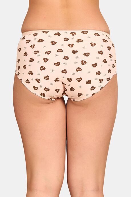 PrettyCat High Rise Hipster Panty  - Beige — image 2