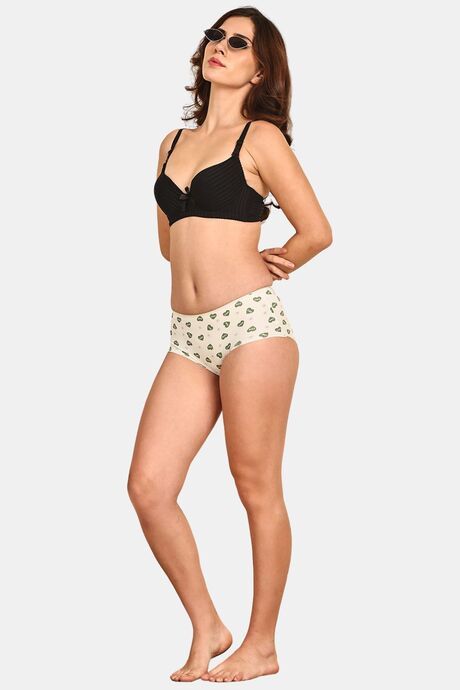 PrettyCat High Rise Hipster Panty  - Green — image 4