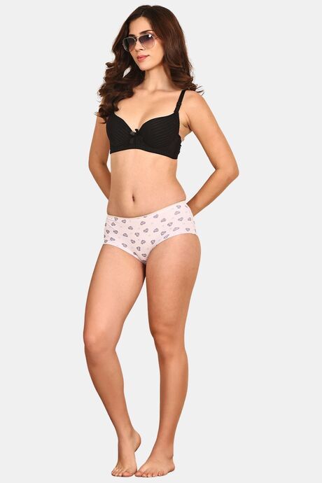 PrettyCat High Rise Hipster Panty  - Mauve — image 4