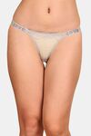 PrettyCat Low Rise Sexy Lace Bikini Panty - Grey — thumbnail 1