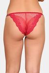 PrettyCat Low Rise Sexy Lace Bikini Panty - Pink — thumbnail 2