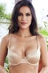 Zivame Priority Push Up Wired Medium Coverage T-Shirt Bra-Skin — thumbnail 6