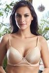 Zivame Priority Padded Wired 3/4th Coverage T-Shirt Bra-Skin — thumbnail 7