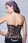 Zivame Lace Corset with Ruffles — thumbnail 2
