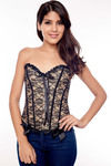 Zivame Lace Corset with Ruffles — thumbnail 3