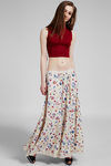 Zivame Aire Free Flowing Rayon Palazzo Skirt-Beige Floral — thumbnail 6