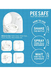 PeeSafe - Toilet Seat Sanitizer Spray 75 ML - Lavender — thumbnail 3