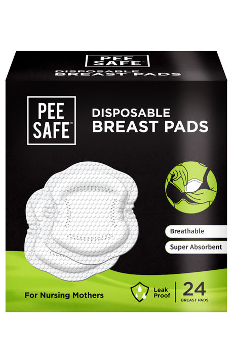 Pee Safe Disposable Nursing Pads (24 Pairs) - White — image 2