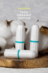 PeeSafe Organic Cotton Tampon Super Plus (Pack Of 16) - White — thumbnail 2