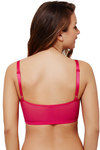 Zivame True Curv Single Layered Non Wired 3/4th Coverage Super Support Bra-Bright Rose — thumbnail 6