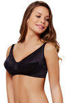 Zivame True Curv Single Layered Non Wired 3/4th Coverage Sag Lift Bra-Black — thumbnail 5
