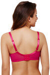 Zivame True Curv Single Layered Non Wired 3/4th Coverage Sag Lift Bra-Bright Rose — thumbnail 5