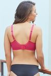 Zivame True Curv Single Layered Non Wired 3/4th Coverage Sag Lift Bra-Bright Rose — thumbnail 2