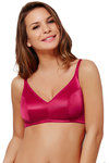 Zivame True Curv Single Layered Non Wired 3/4th Coverage Sag Lift Bra-Bright Rose — thumbnail 4