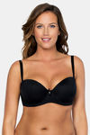 Parfait Padded Wired Strapless Bra - Black — thumbnail 3