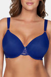 Parfait Full Coverage Padded Wired Bra - Blue — thumbnail 3