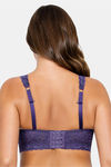 Parfait Lightly Lined Non Wired Full Coverage Bralette - Mulberry — thumbnail 2