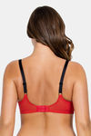 Parfait Full Coverage Underwired Bra - Scarlet — thumbnail 2