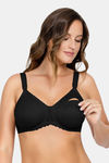 Parfait Double Layered Wired Nursing Bra - Black — thumbnail 2