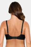 Parfait Double Layered Wired Nursing Bra - Black — thumbnail 3