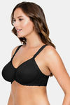 Parfait Double Layered Wired Nursing Bra - Black — thumbnail 4