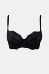 Parfait Lightly Lined Wired Full Coverage T-Shirt Bra - Black — thumbnail 4