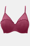 Parfait Lightly Lined Wired Full Coverage T-Shirt Bra - Deep Cherry — thumbnail 4