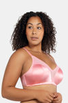 Parfait Padded Non-Wired Full Coverage Bralette - Flamingo Pink — thumbnail 2