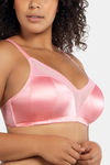 Parfait Padded Non-Wired Full Coverage Bralette - Flamingo Pink — thumbnail 4