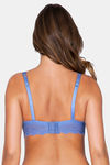 Parfait Padded Wired Full Coverage T-Shirt Bra - Silver Blue — thumbnail 2