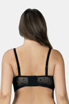 Parfait Padded Wired Full Coverage Strapless Bra - Black — thumbnail 3
