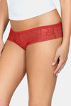 Parfait Mid Rise Hipster Panty - Red — thumbnail 2