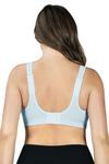 Parfait Non Padded Racerback Sports Bra - Granite Blue — thumbnail 2