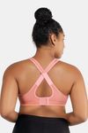 Parfait Non Padded Racerback Sports Bra - Pink Blush — thumbnail 2