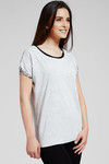 Zivame Aire Inside Out Reverse Geometric Print Viscose Top — thumbnail 3