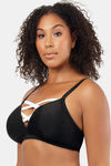 Parfait Lauren Triangle Swim Top - Black — thumbnail 3