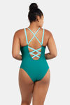 Parfait Lauren One-Piece Swimsuit - Blue — thumbnail 2