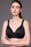 Zivame No Spill Padded Non Wired 3/4th Coverage T-Shirt Bra-Black — thumbnail 4