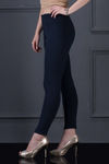 Zivame Contour Chic Lightweight Ponte Leggings-Navy — thumbnail 2