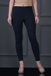 Zivame Contour Chic Lightweight Ponte Leggings-Navy — thumbnail 4