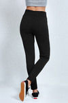 Zivame Contour Chic True Fit Printed Ponte Leggings-Black — thumbnail 4