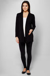 Zivame Made For Moms Front Open Full Sleeves Maternity Shrug-Black — thumbnail 2