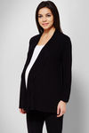 Zivame Made For Moms Front Open Full Sleeves Maternity Shrug-Black — thumbnail 6