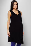 Zivame Made For Moms Sleeveless Maternity And Nursing Dress-Black — thumbnail 5
