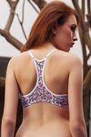 Zivame Push Up Wired Low Coverage T-Shirt Bra-Floral Pt — thumbnail 3