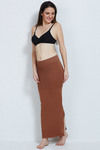 Zivame Medium Control Mermaid Saree Shapewear ™- Brown — thumbnail 6