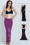 Zivame Medium Control Mermaid Saree Shapewear ™-Purple — thumbnail 3