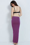 Zivame Medium Control Mermaid Saree Shapewear ™-Purple — thumbnail 4