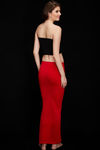 Zivame Medium Control Mermaid Saree Shapewear ™-Red — thumbnail 4